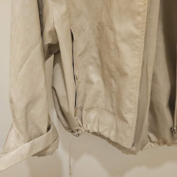 Vintage faux leather jacket - Picture 4 of 5